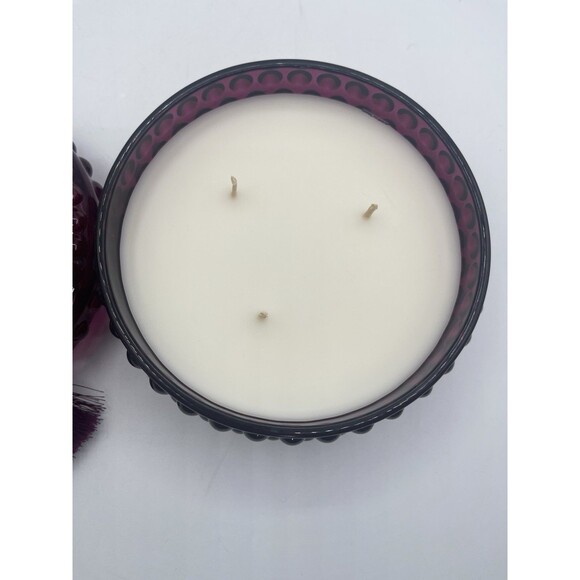 Red Jasper Soy Blend Candle 14 Oz. House of Harlow 1960 New HTF Tassel Charm - Picture 7 of 11